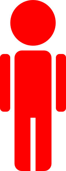 Red Stick Figure Boy (228x587)
