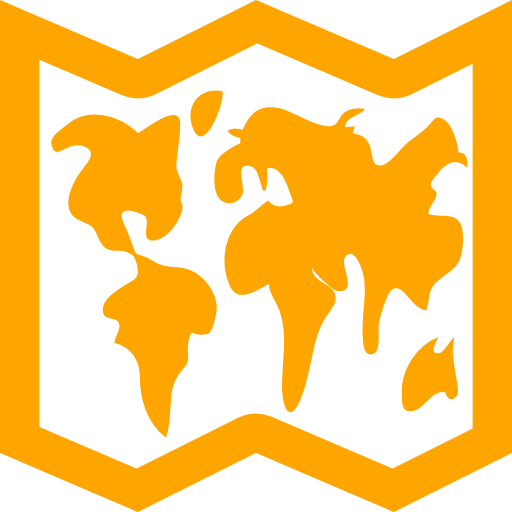 Map Icon Blue Png (512x512)