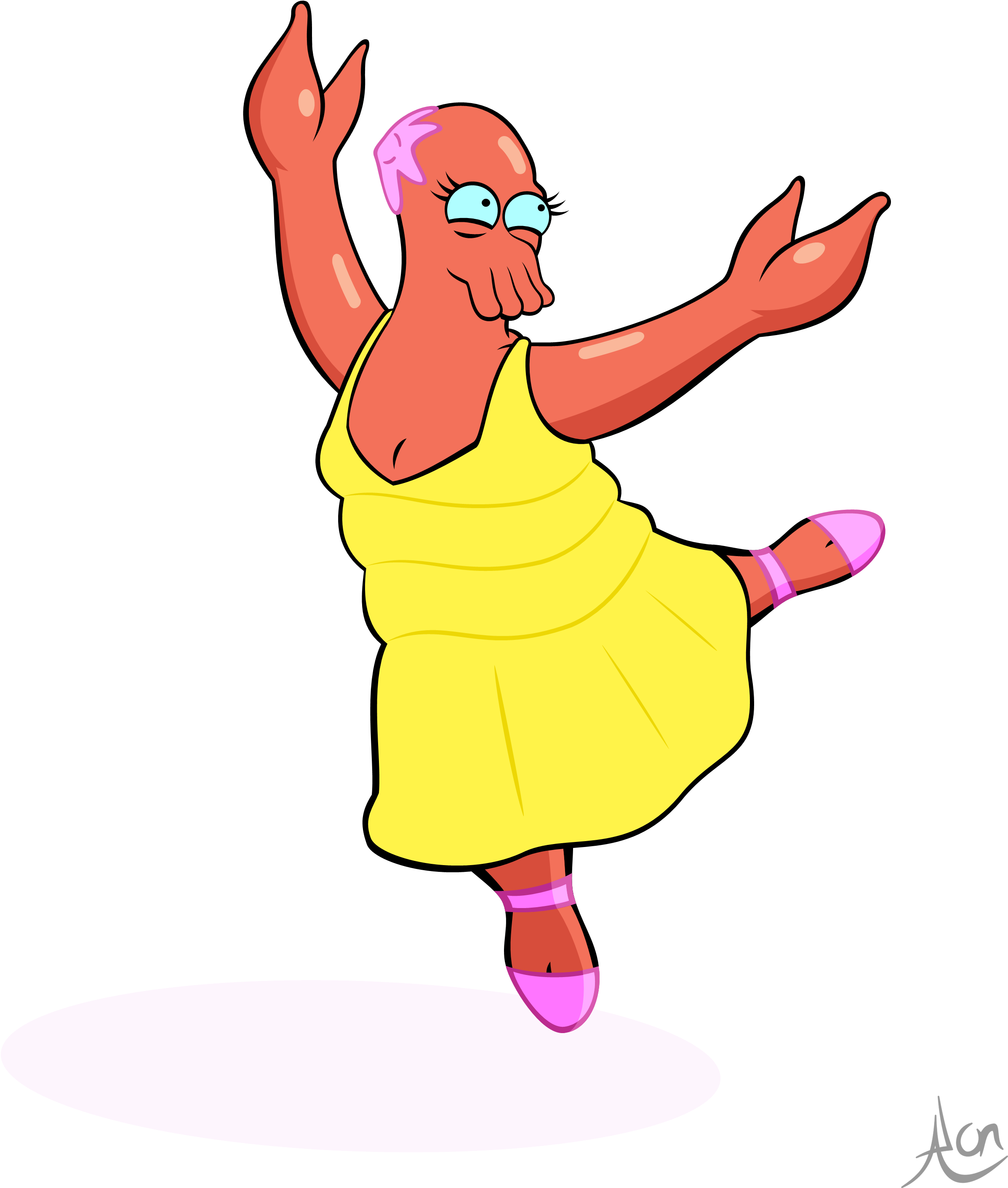 Futurama - Dress (2616x3000)