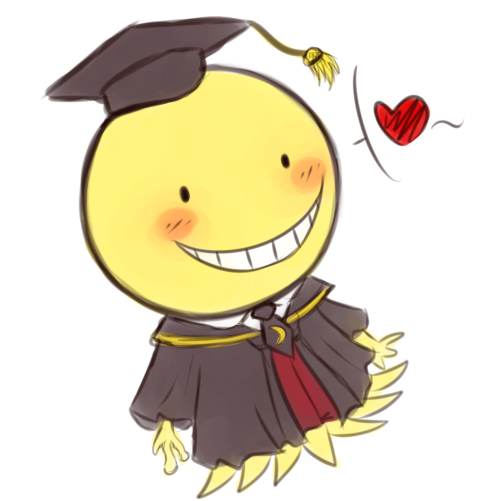 0 Replies 0 Retweets 1 Like - Assassination Classroom Korosensei Chibi (500x500)