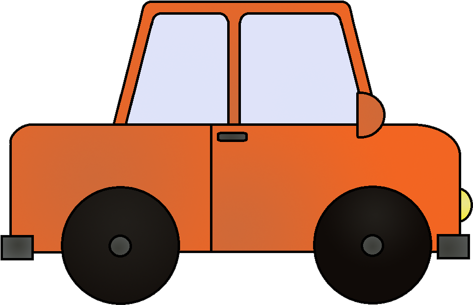 Graphics By Ruth - Orange Train Clip Art (991x652)