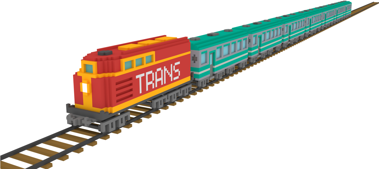 Pixel Train - Pixel Train Png (1280x720)