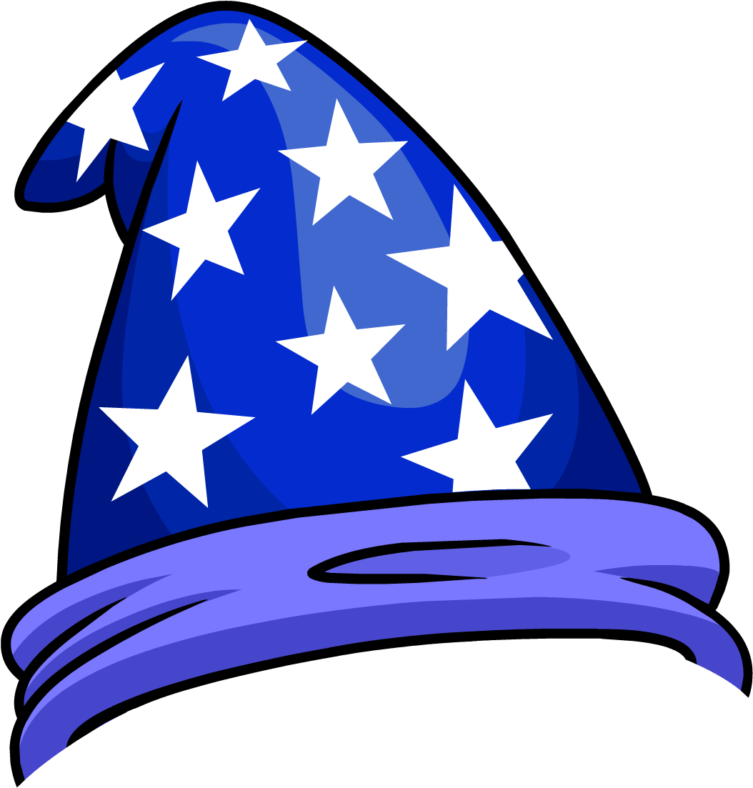 Cap Clipart Wizard - Wizard Hat Png (1127x1116)