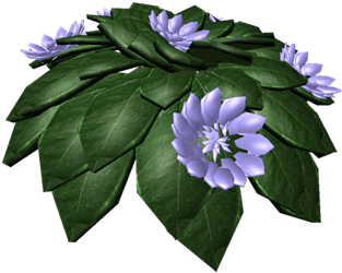 Violet Flower Bush - Periwinkle (420x420)