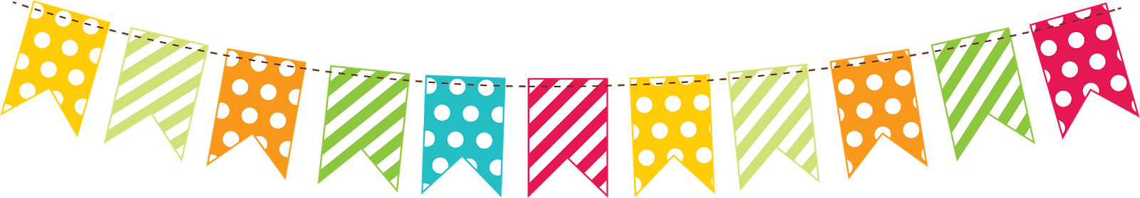 Bunting1 - Minions Ppt Background (1600x279)