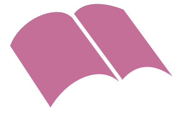 Pink Book Clip Art (600x416)