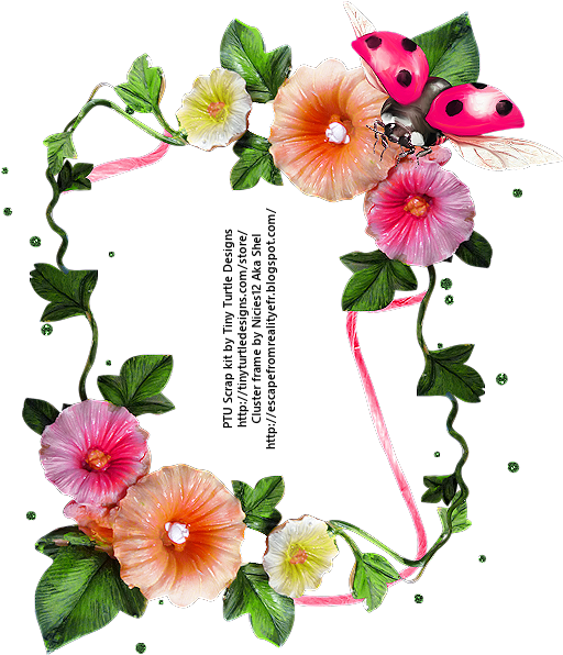 By Shel - Hollyhocks (525x612)