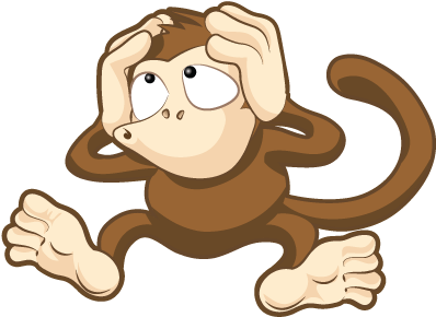 Monkey Design Studio Costa Del Sol - Evil Hear No Evil Speak (400x380)