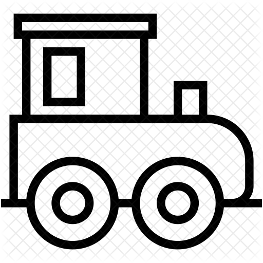 Toy Train Icon - Sembradora Icono (512x512)