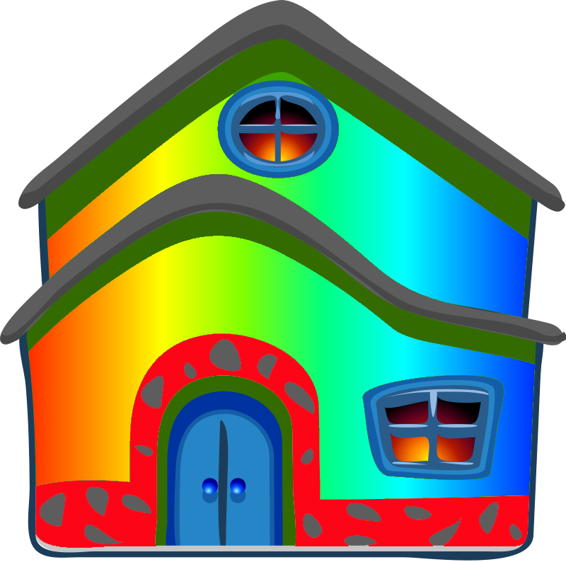 House Blue C Image - House (800x794)