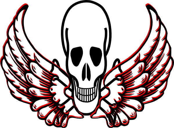 Angel Wings Drawing Outline (600x442)