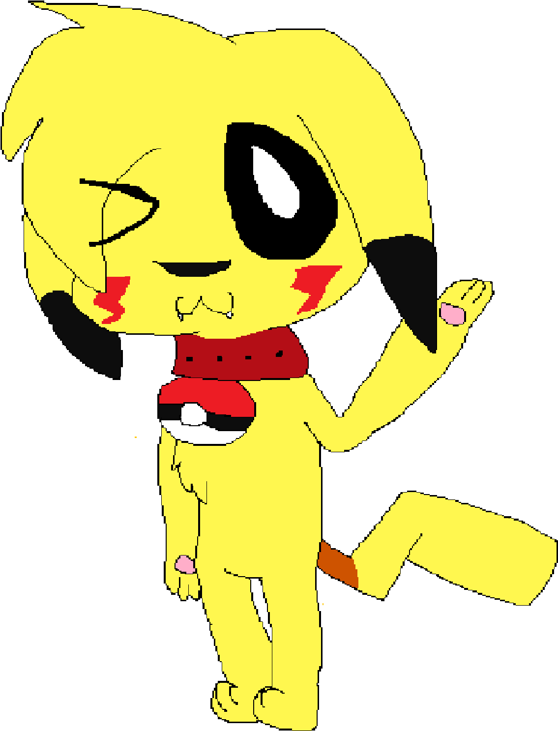 Pikachu Clipart Cat - Cat (1492x1716)