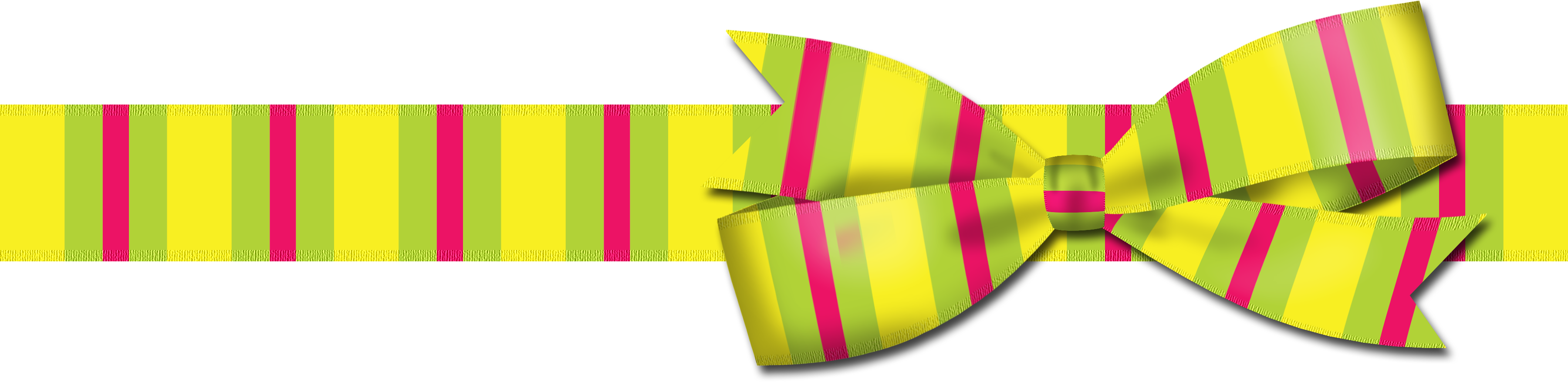 Spring Fling Bow - Graphic Design (3600x877)