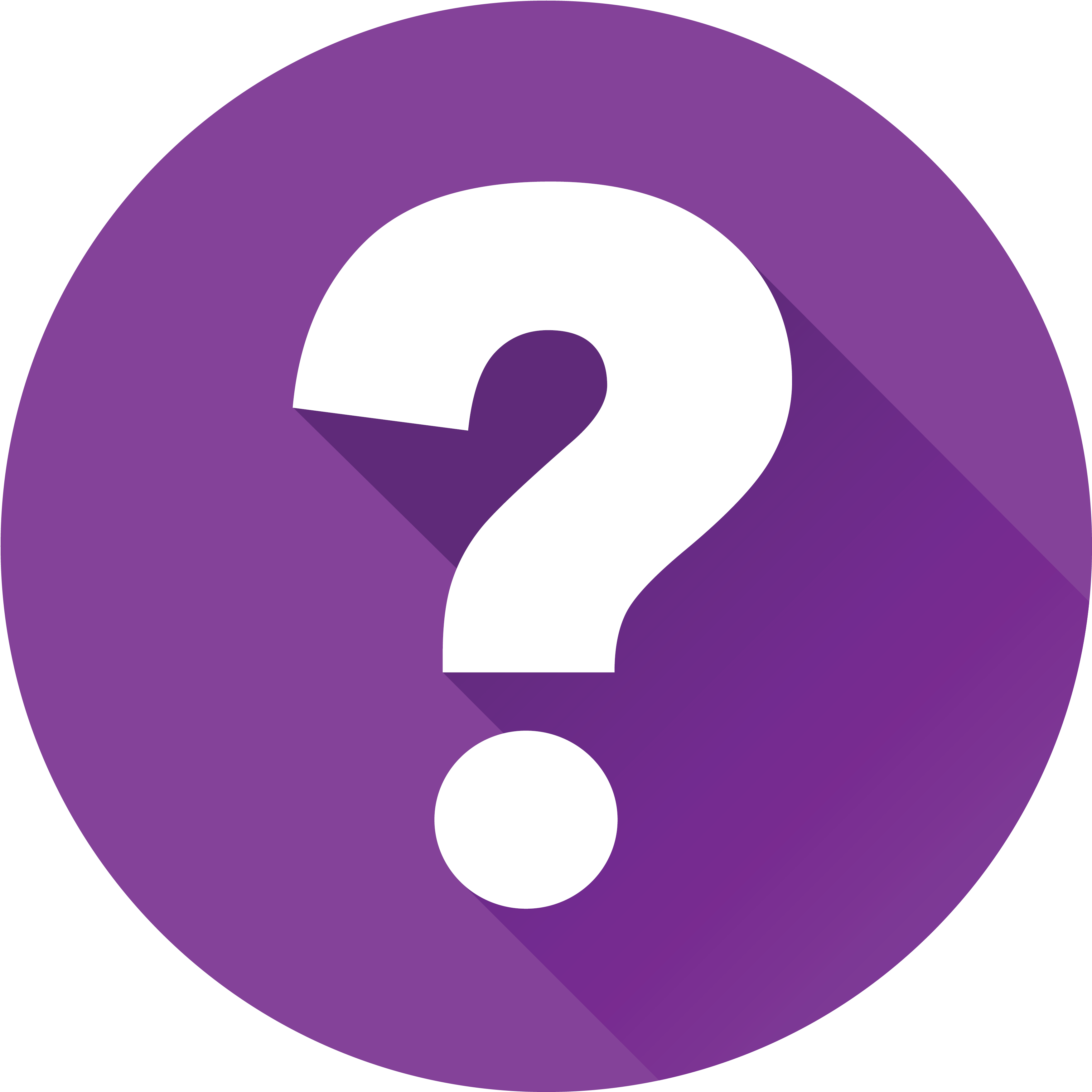 Question Mark - Question Mark Bubble Png (3543x3589)