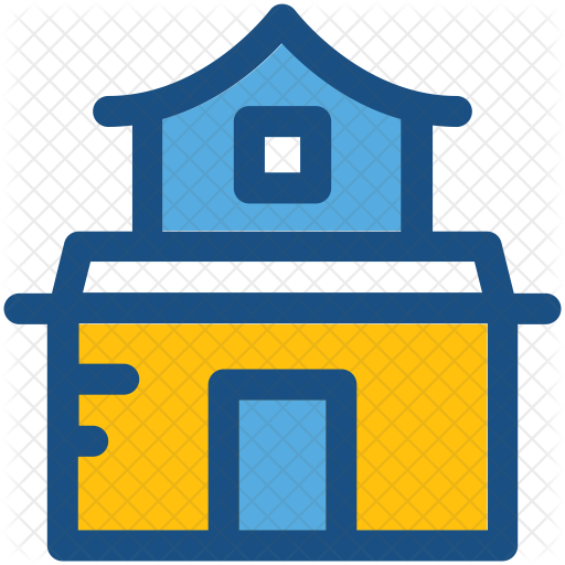 Temple Icon - Illustration (512x512)
