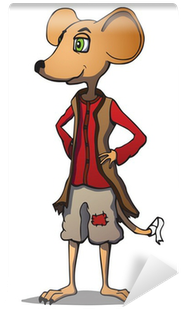 Mouse Cartoon Character - Illustration (400x400)