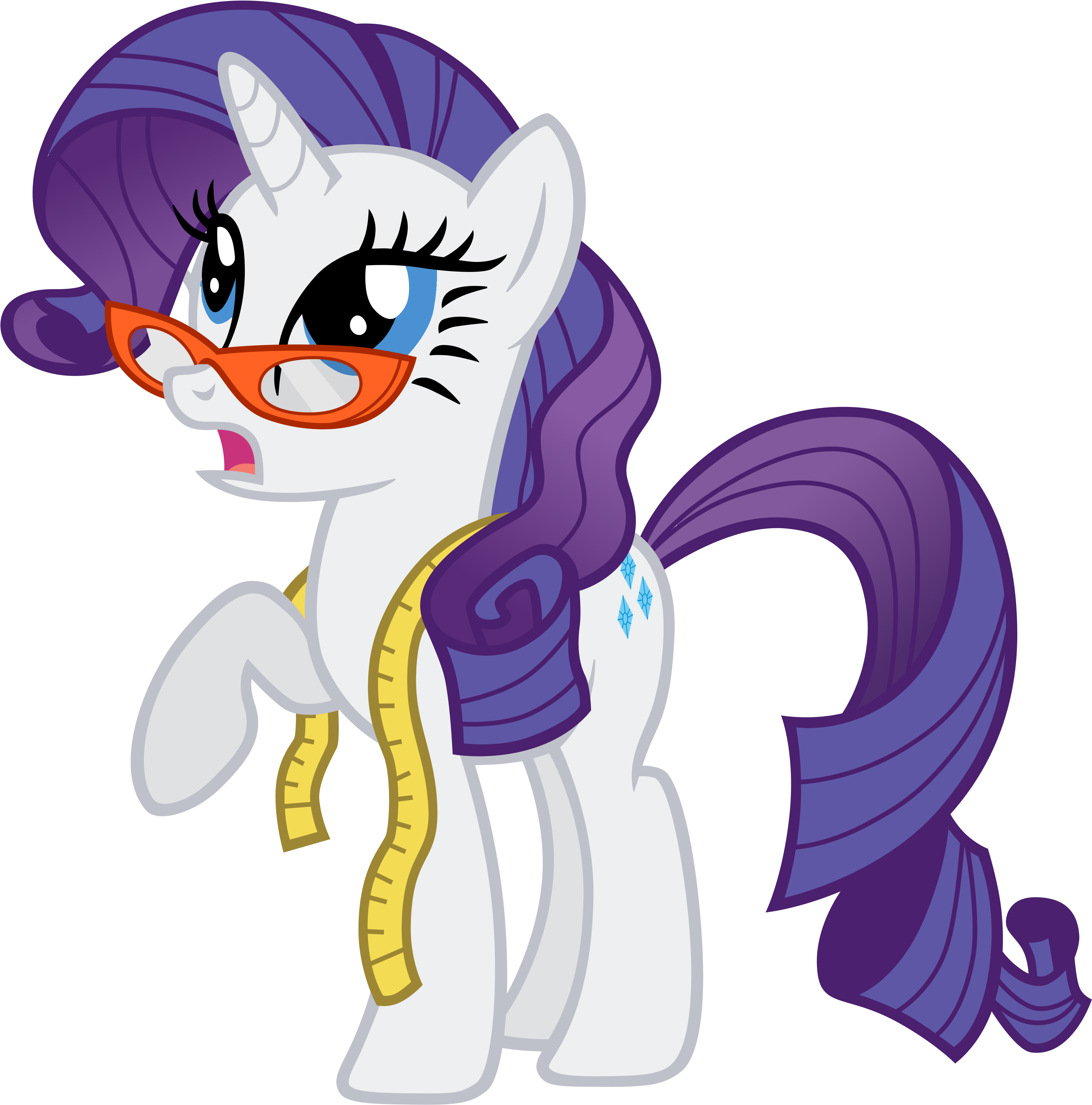 Rarity Vector (3800x3800)