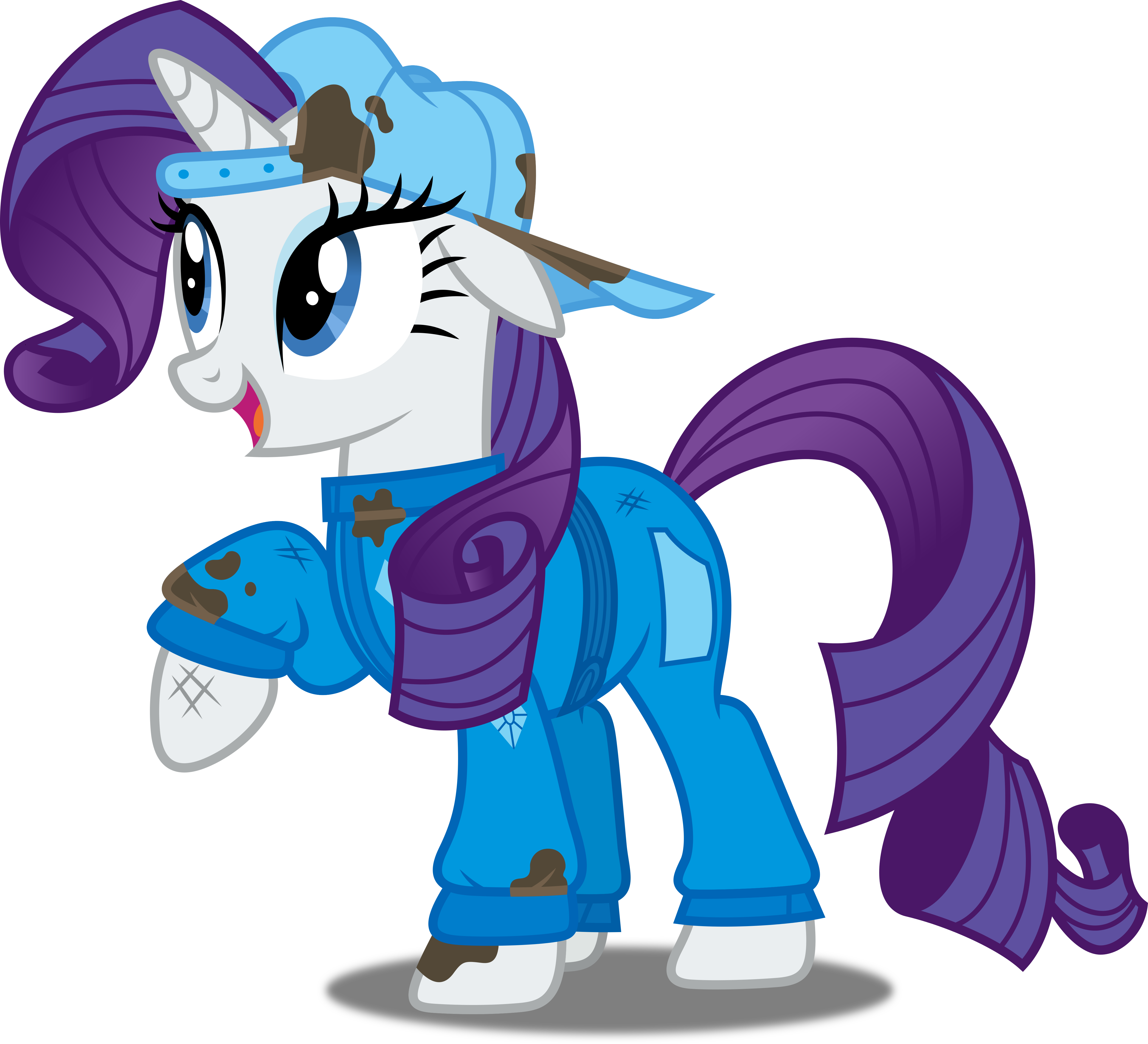 Vector - My Little Pony Rarity Tutu Dress, Mlp Costume, Halloween (5000x4544)