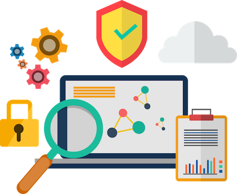 Cyber Clipart Dependable - Search Engine Optimization (489x400)