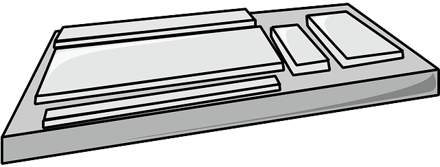 Hardware Computer, Keyboard, Symbol, Electronics, Hardware - Computer Keyboard (640x320)