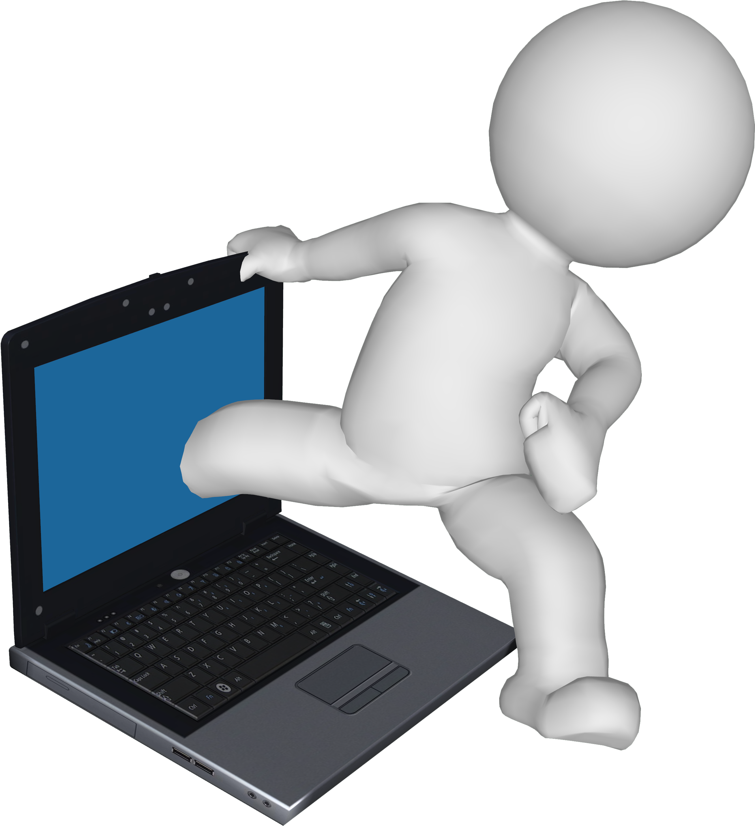 Animated - Computer - Images - Computer Animation For Powerpoint (3000x3000)