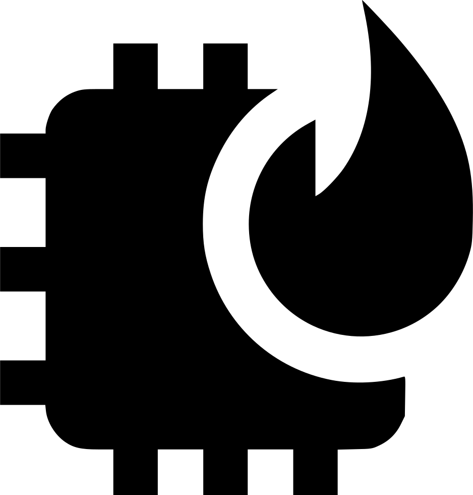 Computer Chip Burn Comments - Crescent (938x980)