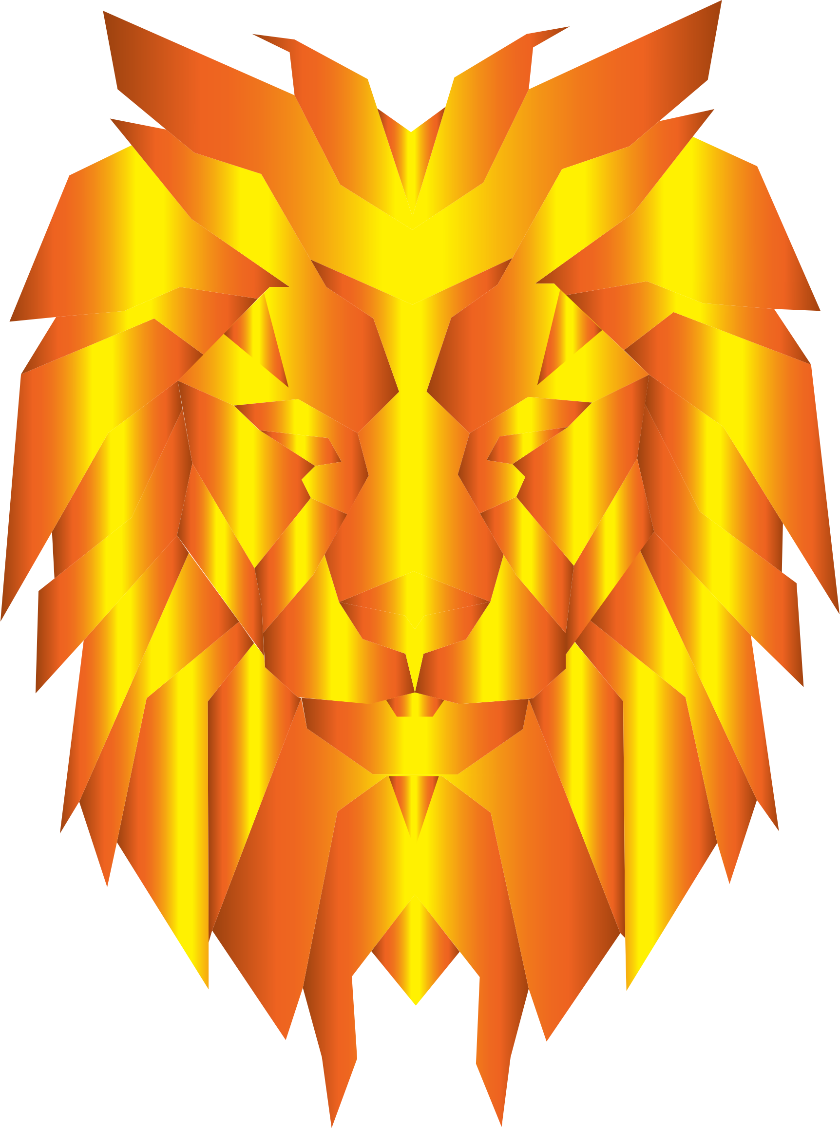 Clipart - Lion (1724x2316)