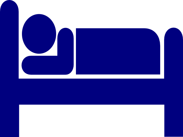 Sleep Bed Clipart (600x452)