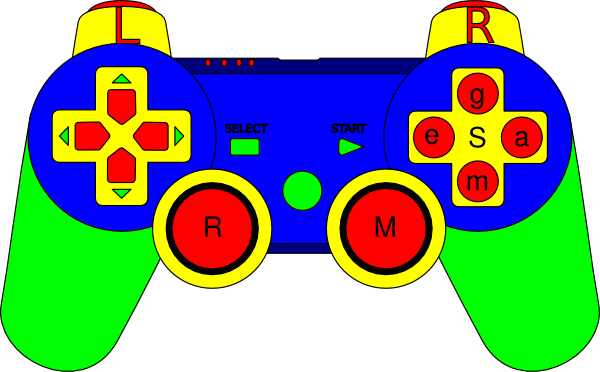 Ps3 Controller In Cartoon (600x372)