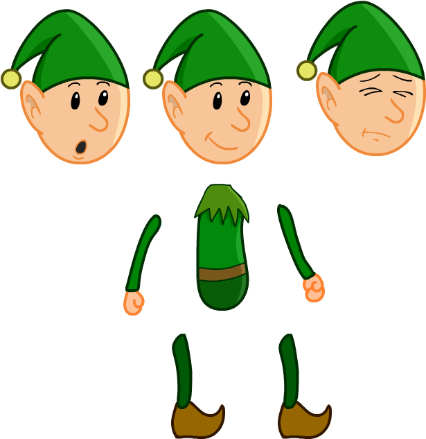 2d Skeletal Animation With Spine Tutorial - Cartoon (752x690)