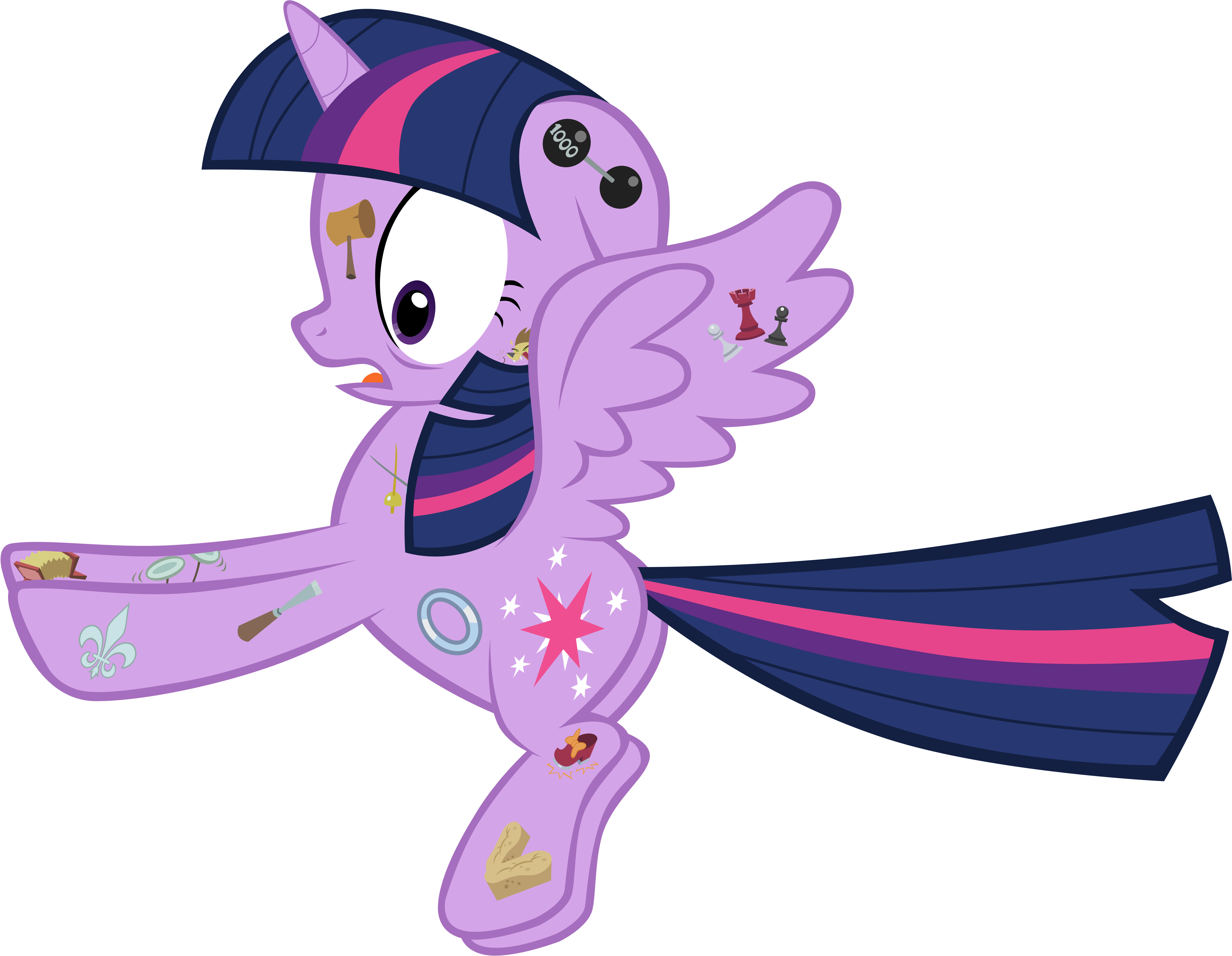 Twilight Cutie Pox - Pony (5942x4964)