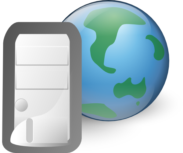 Comp Clip Art - Web Server Icon (600x502)
