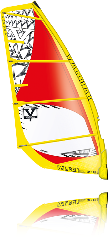 Products - Vandal Venture Rigg Pack Freeride Windsurfsegel | Rot (400x888)