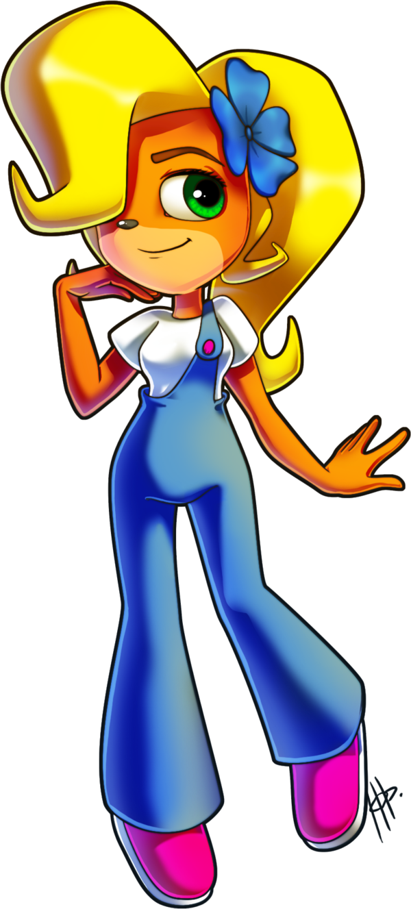 Coco Bandicoot Flower (600x1327)