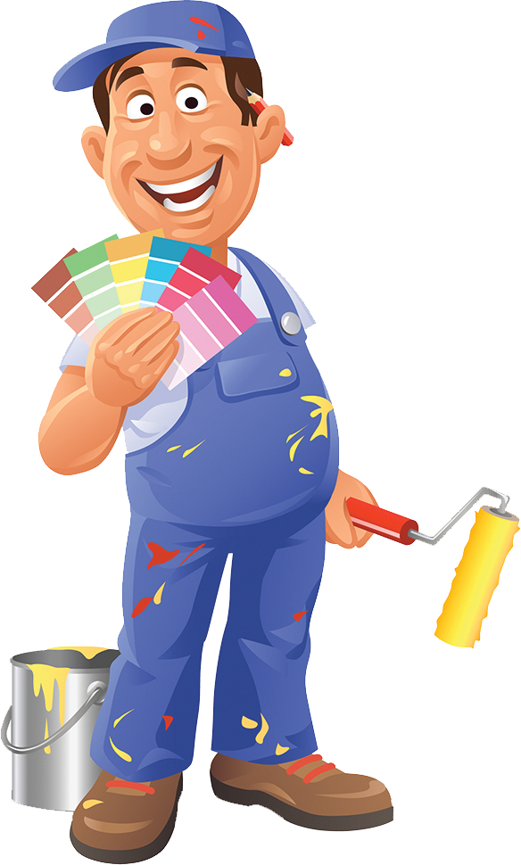 Madani Group Logo - Painter Cartoon Image Transparent (584x970)