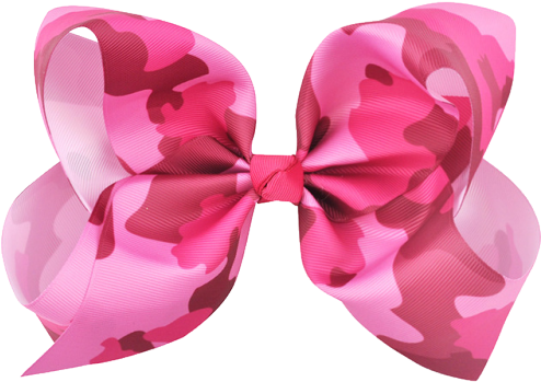 Transparent Bow - 8 Inch Boutique Hair Bows Girls Hair Accessories For (500x500)