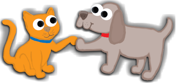 Dog & Kitty - Dog (600x282)