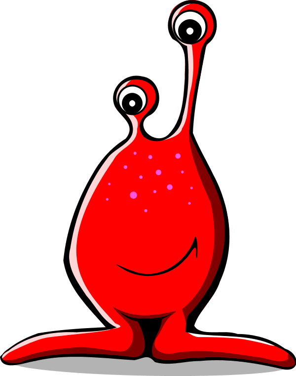 Alien Clipart - Alien Clip Art (600x762)