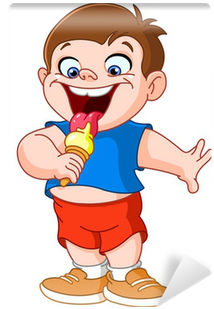 Eating Ice Cream Vector (400x400)