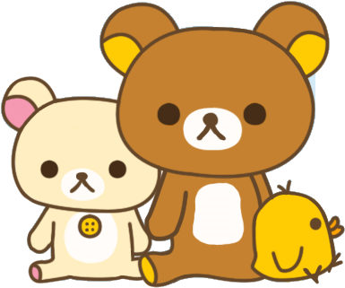 去背 - Kawaii Bear (489x425)