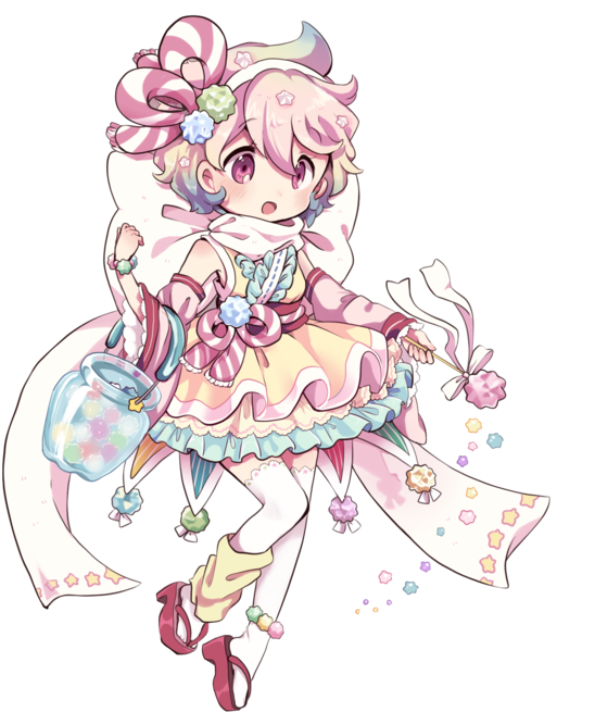 Anime Candy Girl (600x705)