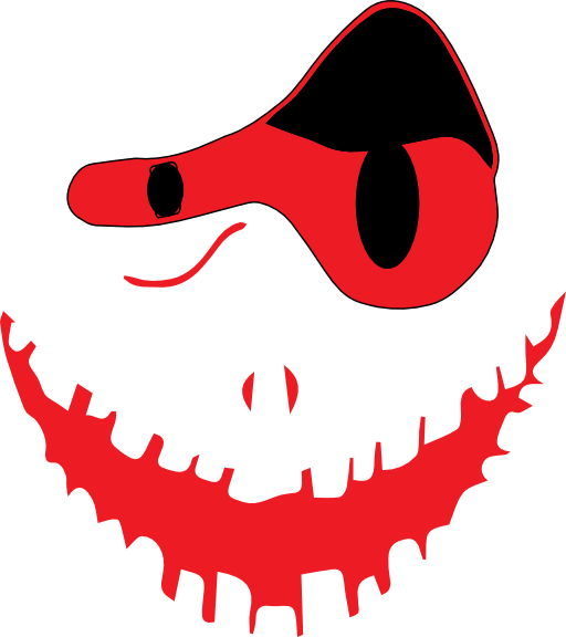 Scared Face Cliparts - Oogie Boogie Face Template (512x576)