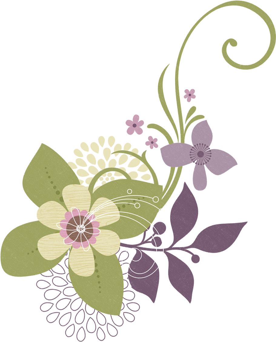 Flowers Png - Awan (972x1170)