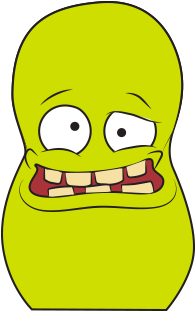Smelly Bean Lime - Portable Network Graphics (400x400)