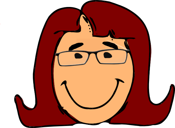 Lady Clip Art (600x440)