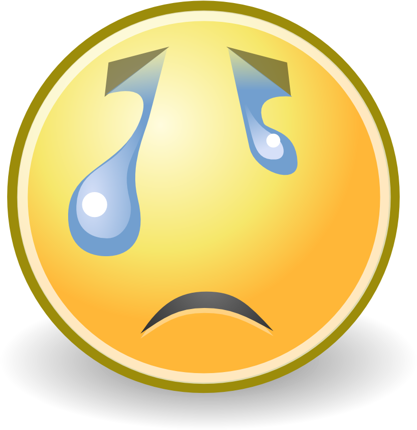 Animated Crying Emoticon - Animated Crying Face (999x999)