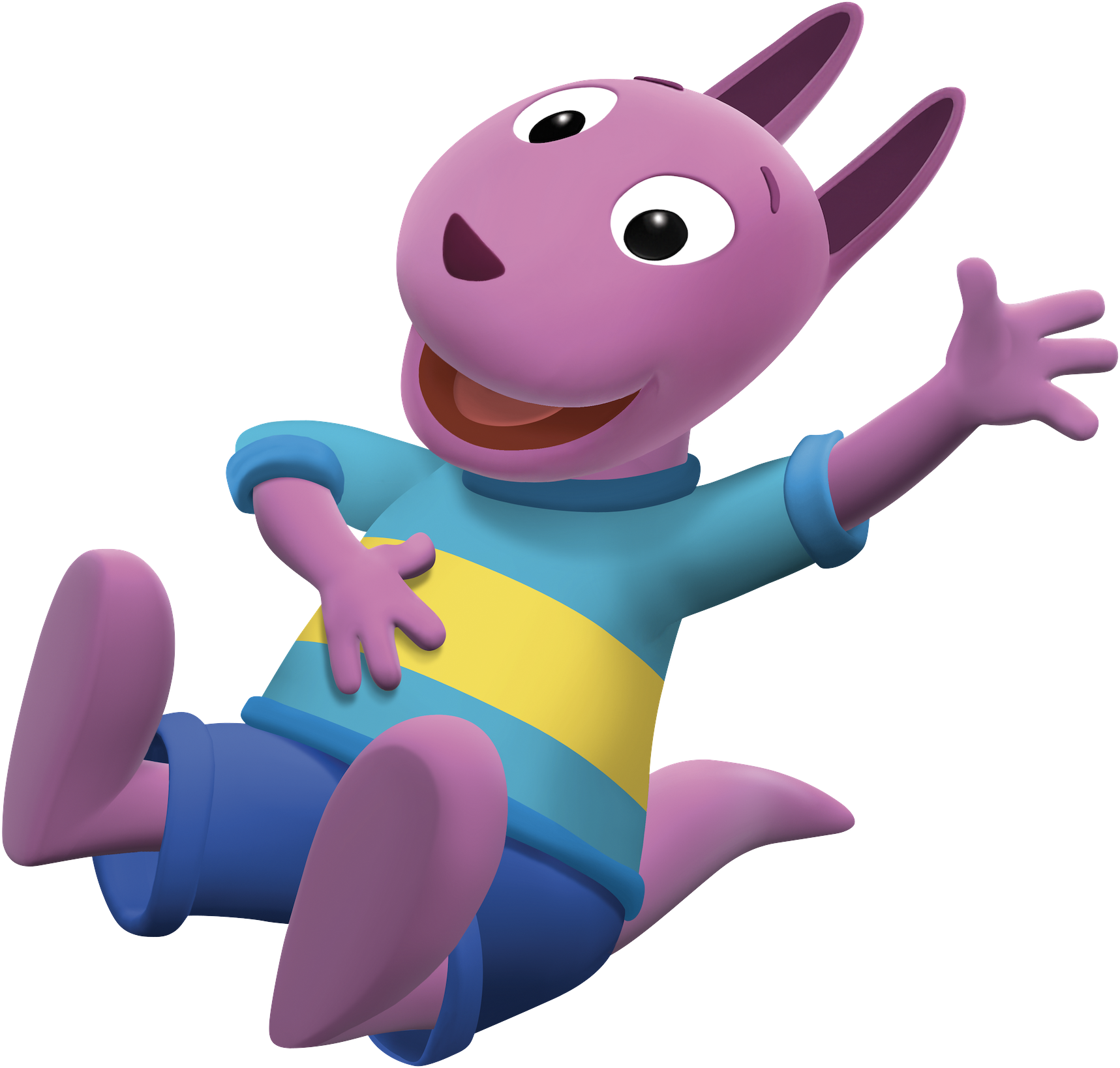 The Backyardigans Austin Laughing Nickelodeon Nick - Austin From The Backyardigans (1717x1638)