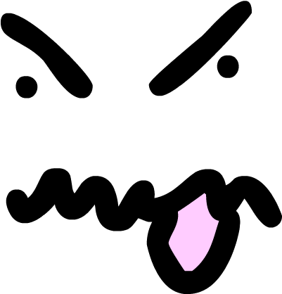 Melon Angry Face - Bfdi Angry Face (440x440)