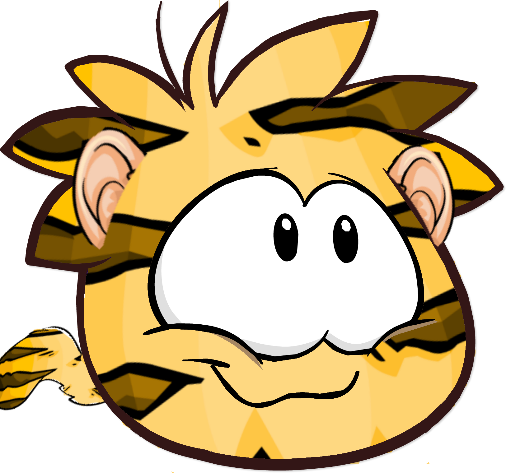 Tiger Puffle2 - Tiger Puffle2 (1626x1521)