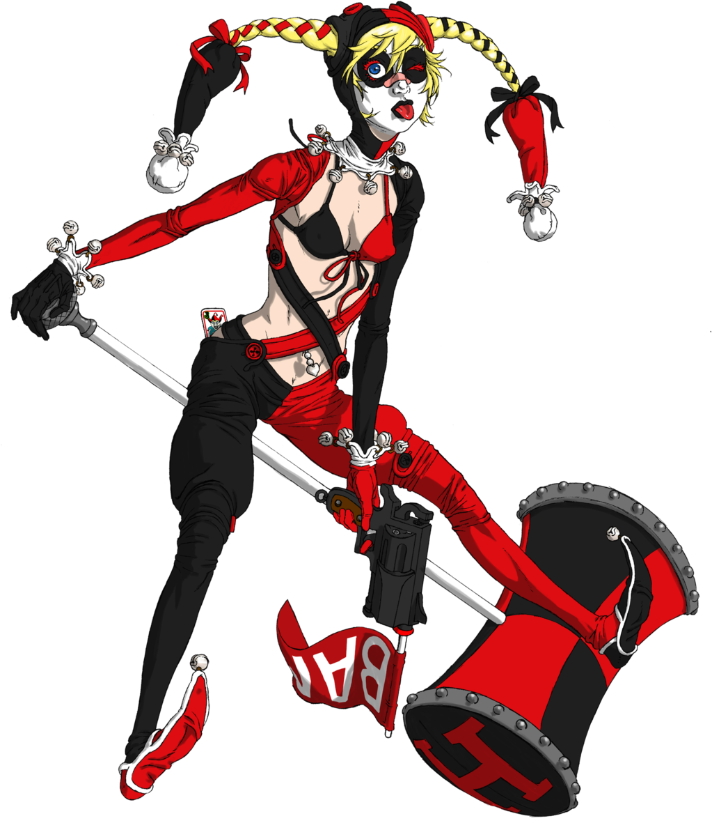 Discover - Creepy Harlequin (1024x1203)